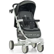 Коляска детская ME 1011L ZETA Graphite, прогулочная, серая